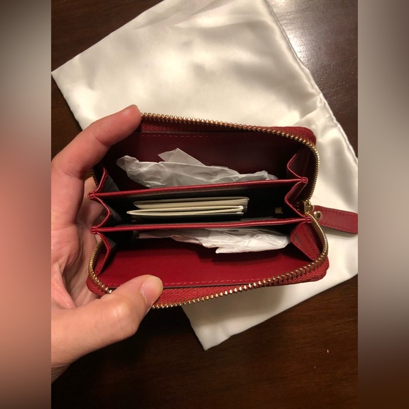 MicroGuccissima Card Holder, Red - Picture 3 of 5